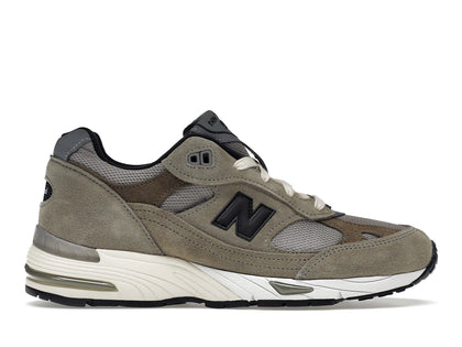 New Balance 991 MiUK JJJJound Grey Olive (Women's) - authentic New Balance sneakers