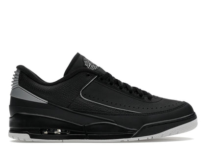 Jordan 2/3 Black Metallic Silver - authentic Jordan sneakers
