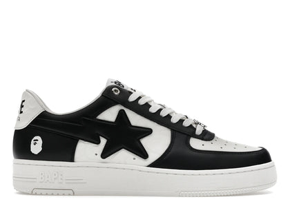 A Bathing Ape Bape Sta Low #3 White Black Cloud Camo - authentic BAPE sneakers