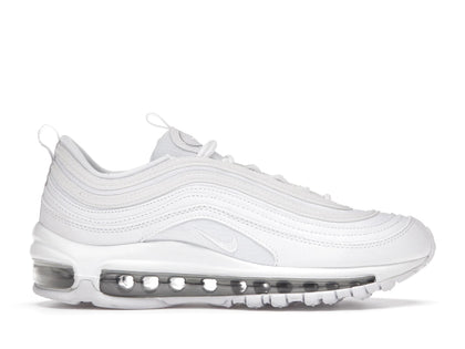 Nike Air Max 97 White Metallic Silver (GS) - authentic Nike sneakers