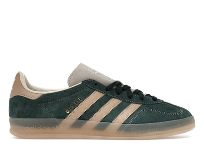 adidas Gazelle Indoor Shadow Green Warm Sandstone - authentic adidas sneakers