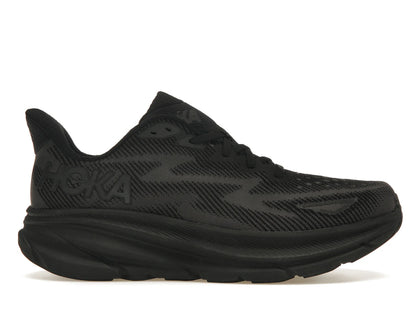 Hoka One One Clifton 9 Triple Black - authentic Hoka One One sneakers