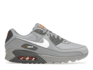 Nike Air Max 90 Wolf Grey Kumquat Cool Grey White - authentic Nike sneakers