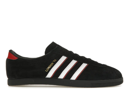 adidas London 96 Core Black Better Scarlet - authentic adidas sneakers