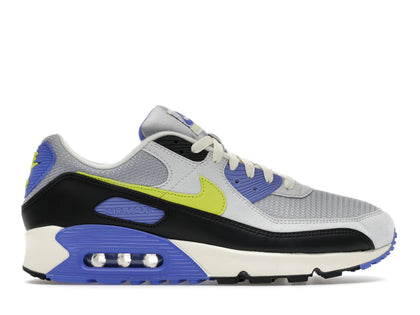Nike Air Max 90 Wave Pack Photon Dust Blue Cyber - authentic Nike sneakers