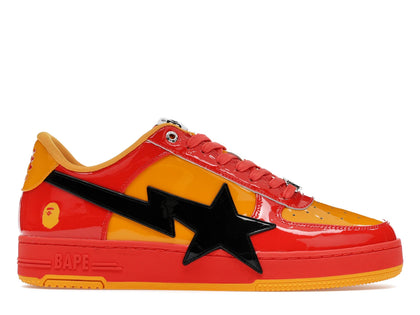 A Bathing Ape Bape Sta OS #1 M2 Red Orange - authentic BAPE sneakers