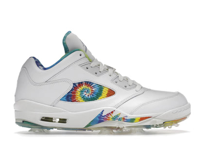 Jordan 5 Retro Low Golf Tie Dye - authentic Jordan sneakers