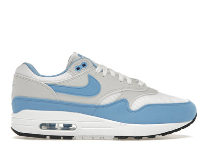 Nike Air Max 1 White University Blue - authentic Nike sneakers