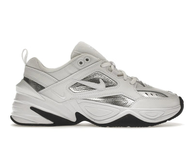 Nike M2K Tekno White Metallic Silver Black (Women's)