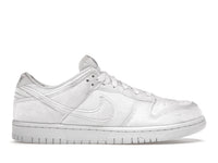 Nike Dunk Low Dover Street Market Triple White Velvet