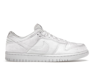 Nike Dunk Low Dover Street Market Triple White Velvet