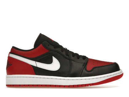 Jordan 1 Low Alternate Bred Toe - authentic Jordan sneakers