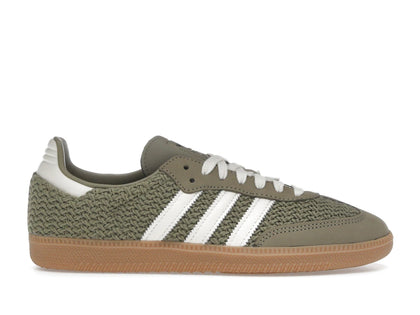 adidas Samba OG Crochet Pack Orbit Green (Women's) - authentic adidas sneakers