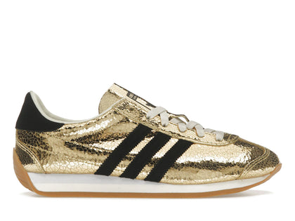 adidas Country OG Gold Metallic Black (Women's) - authentic adidas sneakers