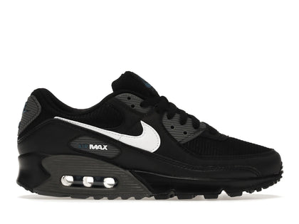Nike Air Max 90 Black Marina Iron Grey White - authentic Nike sneakers