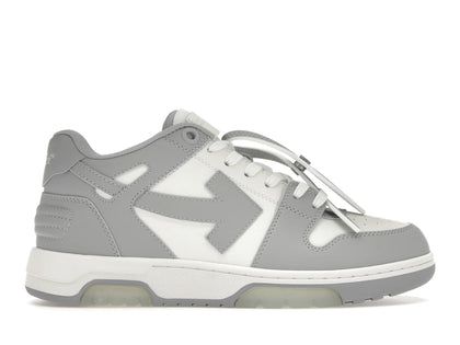 OFF-WHITE Out Of Office Low Grey White Off-White Heel Tab - authentic OFF-WHITE sneakers