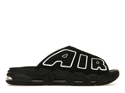 Nike Air More Uptempo Slide OG Black White - authentic Nike sneakers