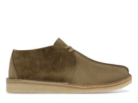 Clarks Desert Trek Dark Olive Combination