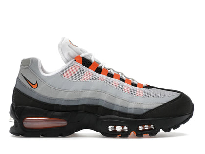 Nike Air Max 95 OG Big Bubble Bright Mandarin (2025) - authentic Nike sneakers