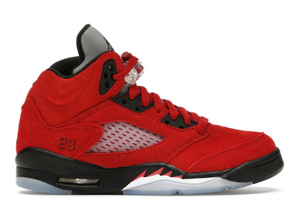 Jordan 5 Retro Raging Bull Red (2021) (GS) - authentic Jordan sneakers