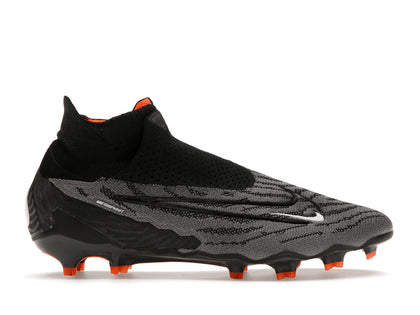 Nike Gripknit Phantom GX Elite Dynamic Fit FG Black Dark Smoke Grey Total Orange - authentic Nike sneakers