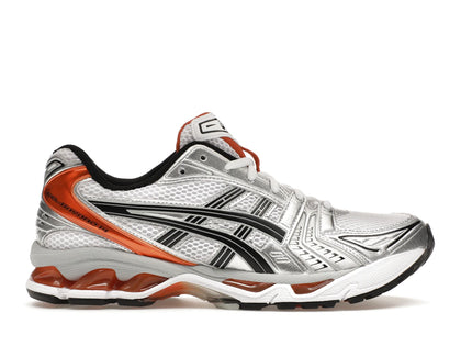 ASICS Gel-Kayano 14 White Piquant Orange - authentic ASICS sneakers