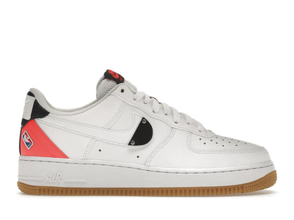 Nike Air Force 1 Low NBA White Crimson Gum - authentic Nike sneakers