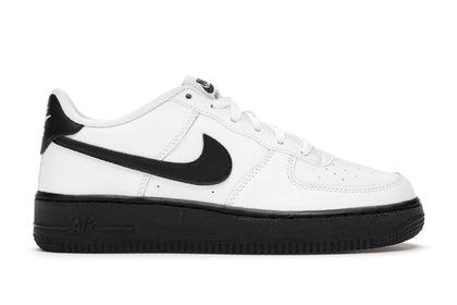Nike Air Force 1 Low White Black Midsole (GS) - authentic Nike sneakers