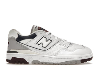New Balance 550 White Natural Indigo Burgundy - authentic New Balance sneakers