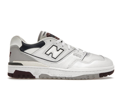 New Balance 550 White Natural Indigo Burgundy - authentic New Balance sneakers