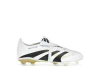 adidas Predator League Fold-Over Tongue FG/MG Cloud White Core Black Gold Metallic (GS)