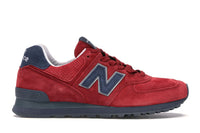 New Balance 574 MiUSA Gym Red Navy