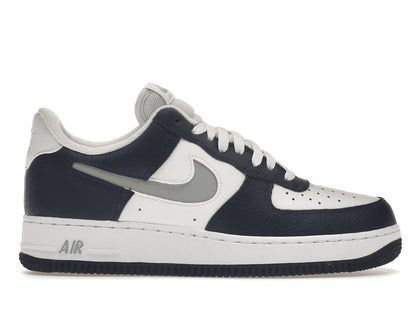 Nike Air Force 1 Low White Navy Grey - authentic Nike sneakers