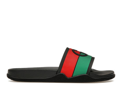 Gucci Slide Interlocking G Black - authentic Gucci sneakers