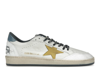 Golden Goose Ball Star White Honey Water Blue - authentic Golden Goose sneakers