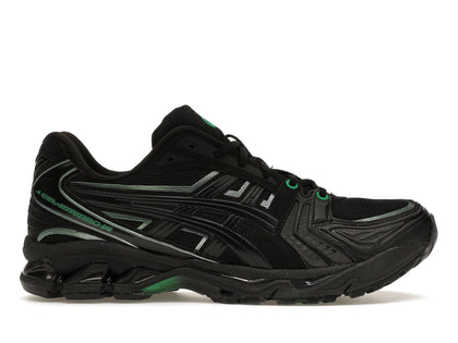 ASICS Gel-Kayano 14 8ON8 Black Green - authentic ASICS sneakers