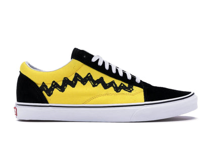 Vans Old Skool Peanuts Charlie Brown - authentic Vans sneakers