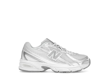 New Balance 740 White Silver Metallic (GS) - authentic New Balance sneakers