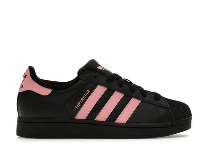 adidas Superstar II Black Glow Pink (GS) - authentic adidas sneakers