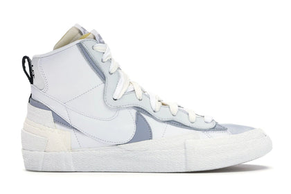 Nike Blazer Mid sacai White Grey - authentic Nike sneakers