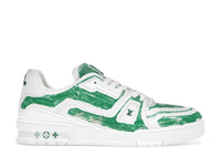 Louis Vuitton Trainer Colored-In Motif Green