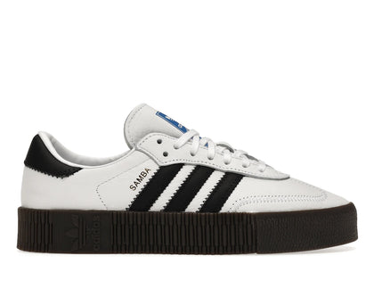 adidas Sambarose White Black Gum (Women's) - authentic adidas sneakers