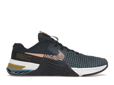 Nike Metcon 8 Armory Navy Obsidian Cerulean Arctic Orange