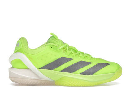 adidas Adizero Cybersonic Clay Lucid Lemon Iron Metallic Off White (Women's) - authentic adidas sneakers