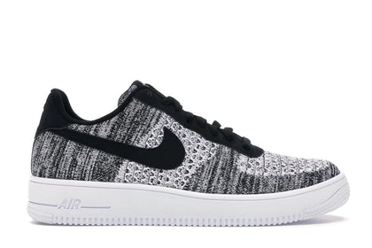 Nike Air Force 1 Flyknit 2 Black Pure Platinum - authentic Nike sneakers