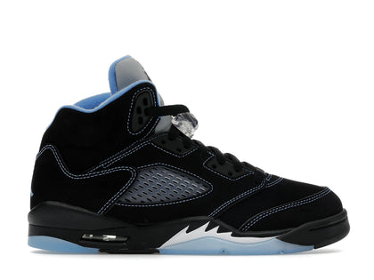 Jordan 5 Retro Black University Blue (2026) (GS) - authentic Jordan sneakers