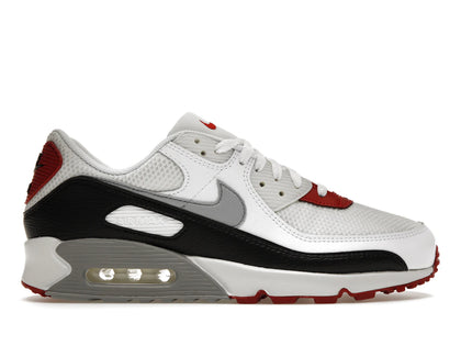 Nike Air Max 90 Photon Dust Varsity Red - authentic Nike sneakers