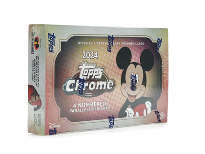 2024 Topps Disney Chrome Hobby Box - authentic Topps product