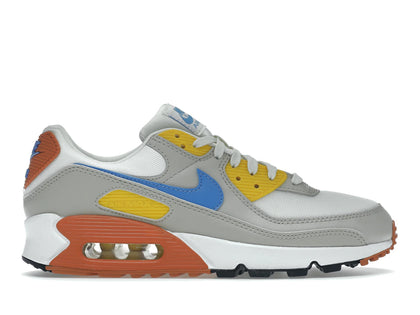Nike Air Max 90 Light Bone Vivid Sulphur (Women's) - authentic Nike sneakers