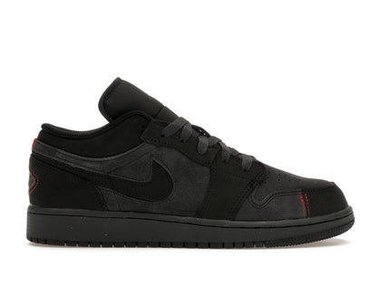 Jordan 1 Low SE Craft Dark Smoke Red (GS) - authentic Jordan sneakers